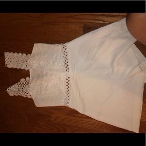 White romper